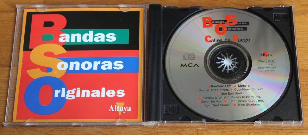 CD Streets of Fire - Banda Sonora Original (1984)