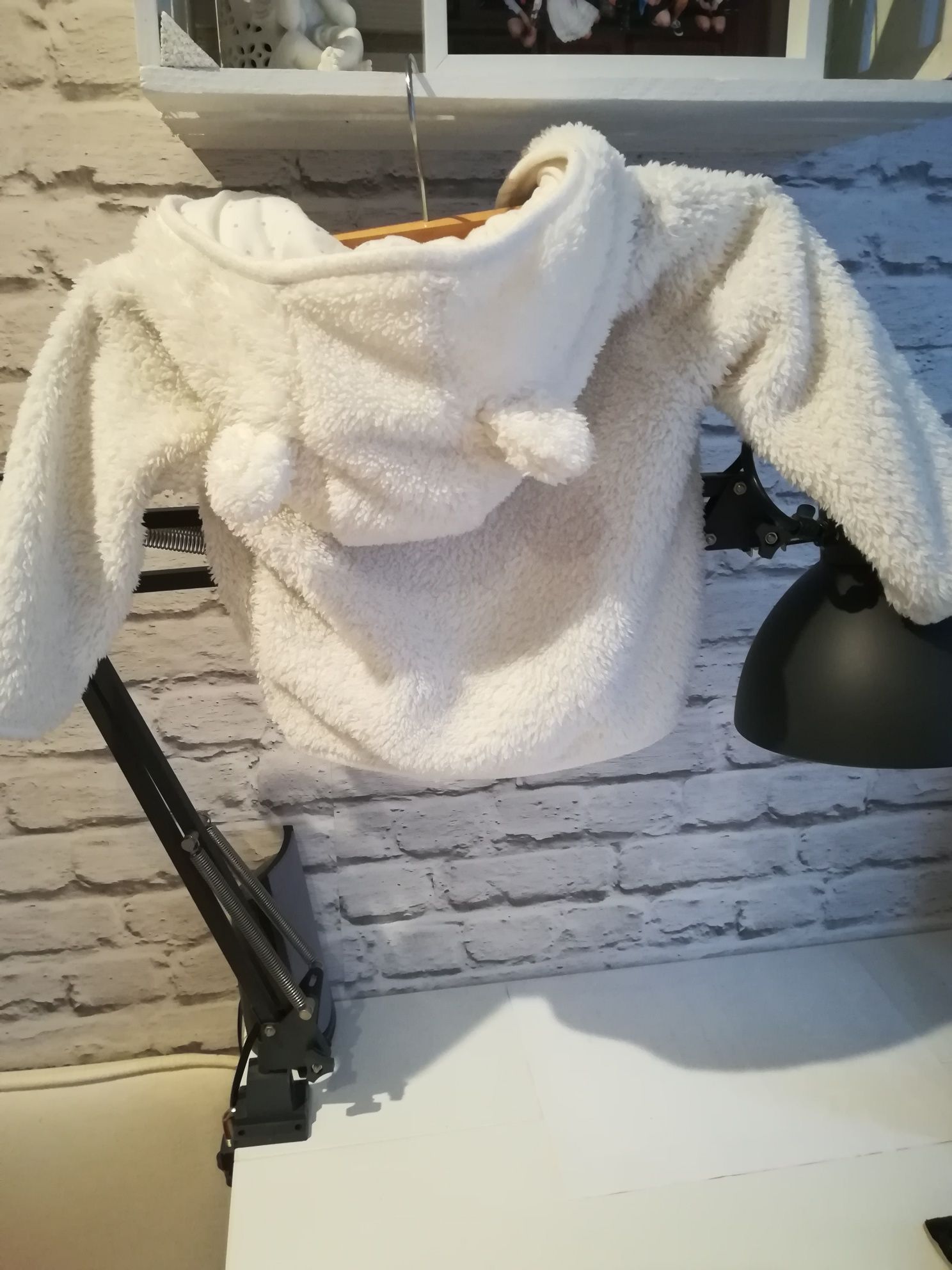 Pluszowa bluza z uszami