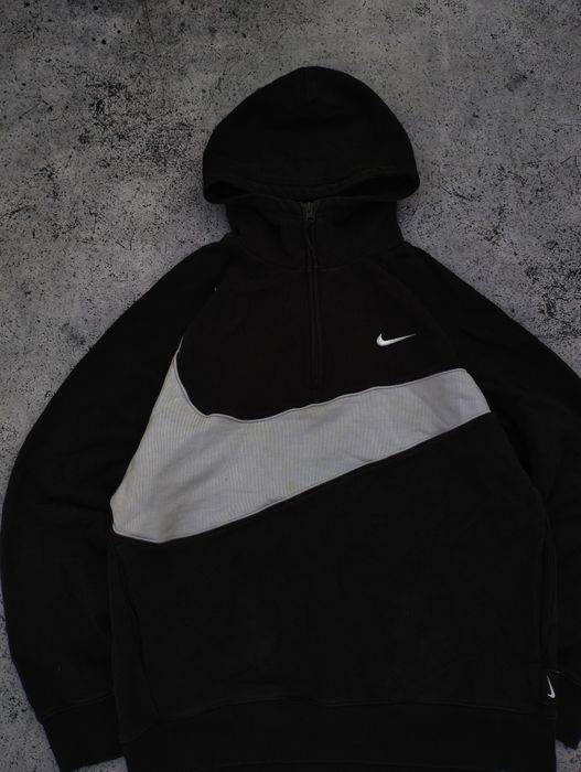 худи nike big swoosh x stussy