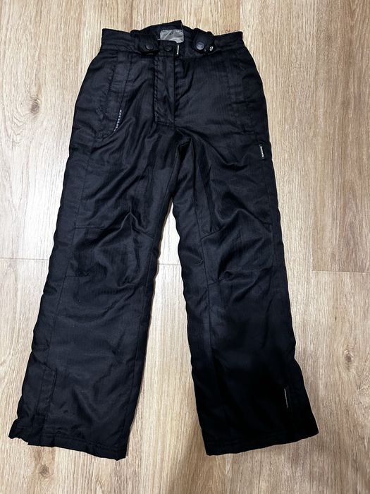 Spodnie narciarskie czarne dziecięce
