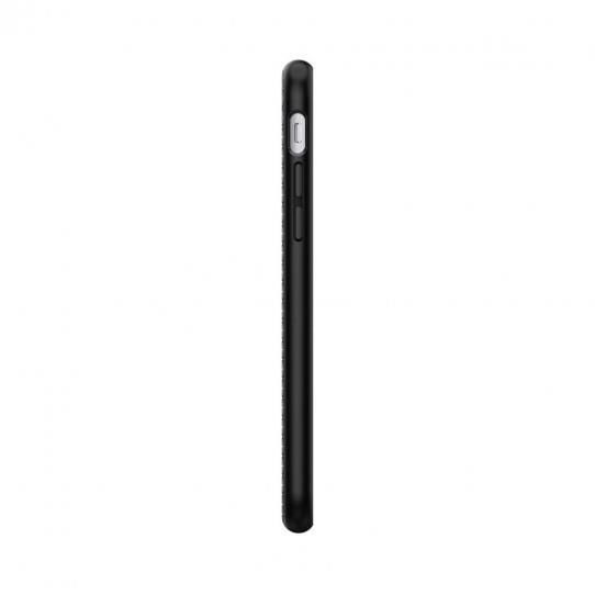 Etui Spigen Liquid Air + Szkło Hartowane Iphone 7 / 8 / Se 2020 Black