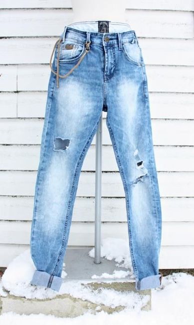 Spodnie Cropp jeans & co Skinny fit