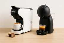 Кавоварка капсульна еспресо Camry CR 4414 та Krups Dolce Gusto Piccolo