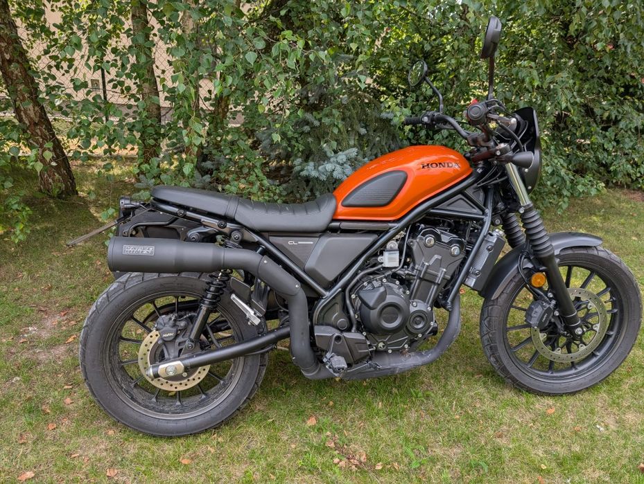 Honda CL500 tłumik Vance & Hines