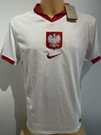 Koszulka reprezentacji Polski, Polska Euro 2024. Roz. M szybka wysyłka