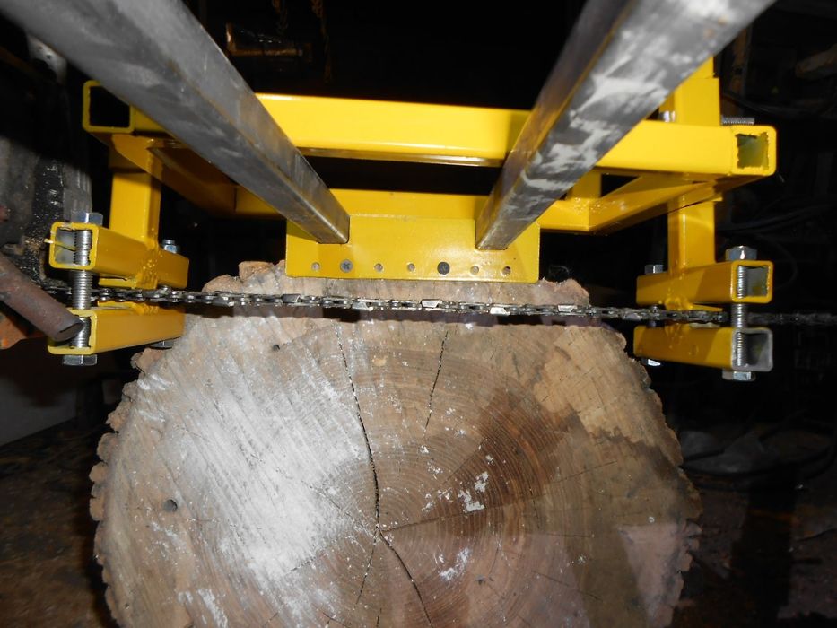 Насадка на бензопилу, для роспуска бревен на доски. Пилорама. любая ши