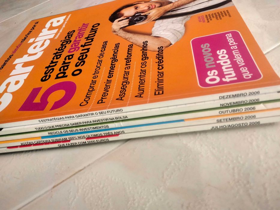 24 revistas 'Carteira' entre 2006 e 2009