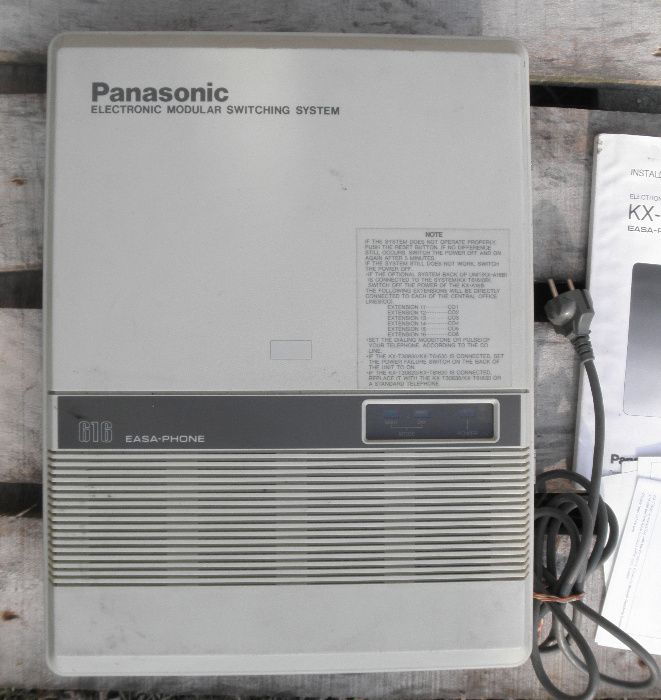 Телефонная станция Panasonic KX-T61610B на 6 город. и 16 внутр. линий