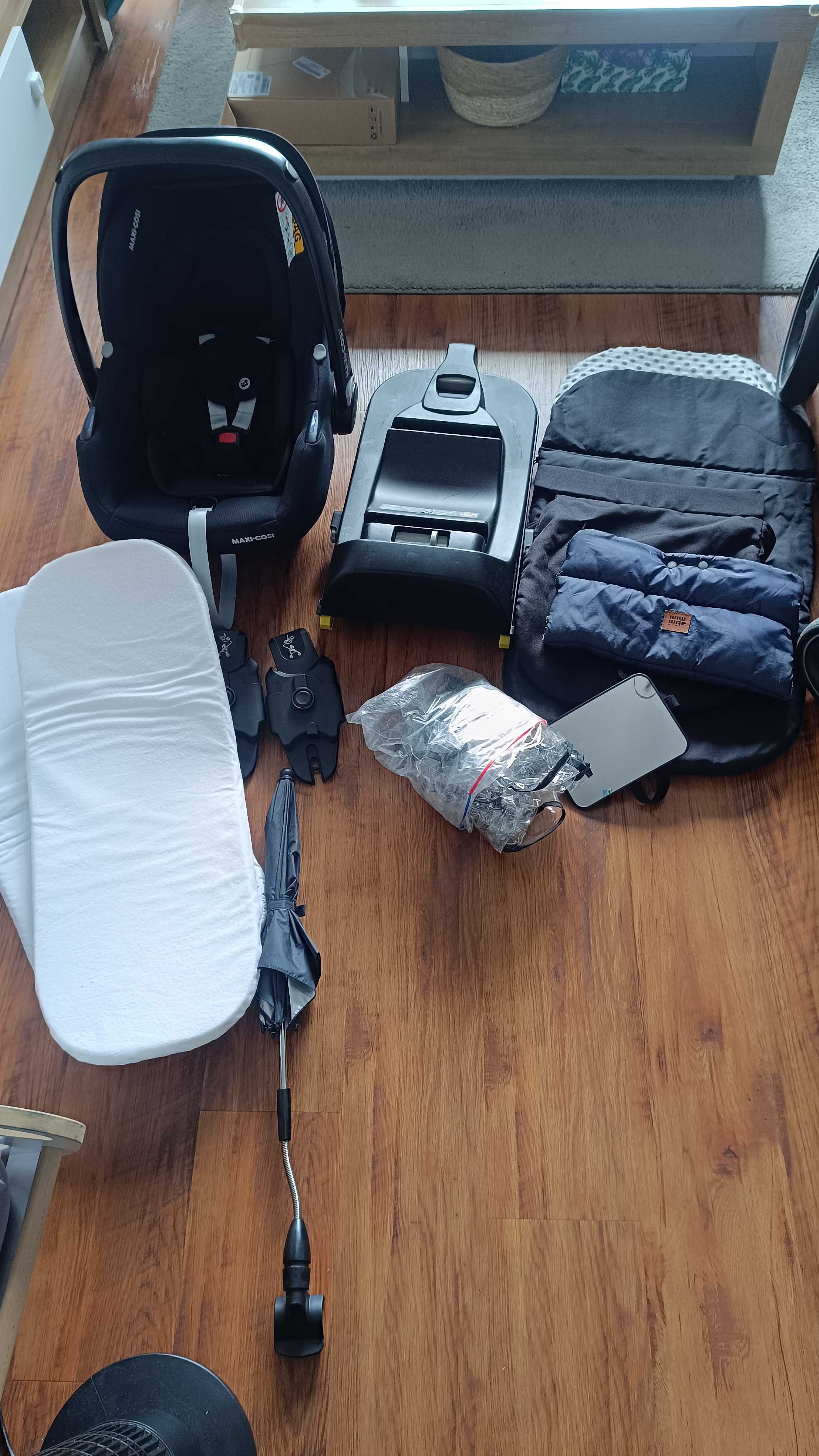 Wózek 2w1 Maxi Cosi Zelia3 + fotelik + baza + akcesoria