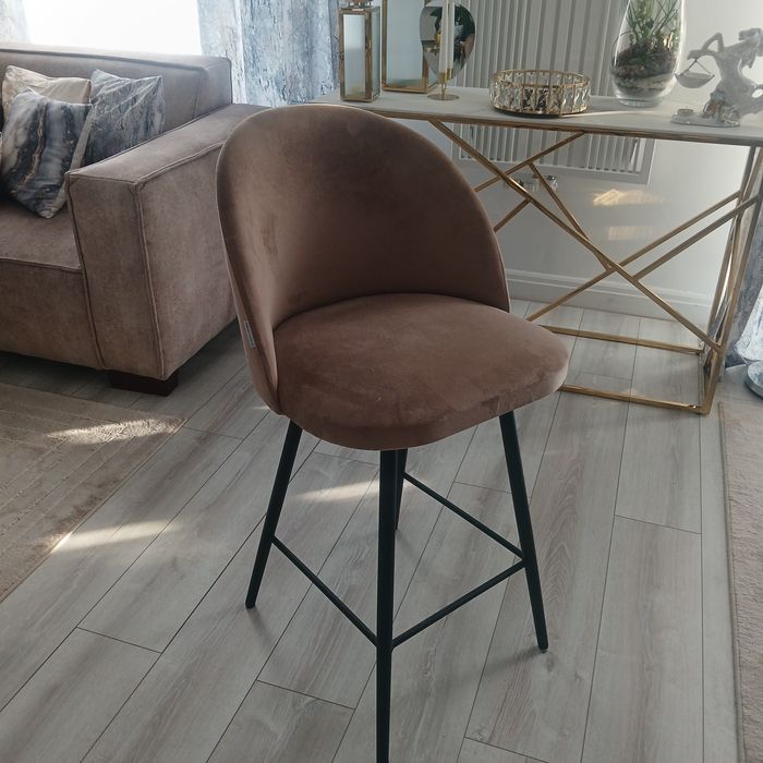 Hoker glamour welur beige