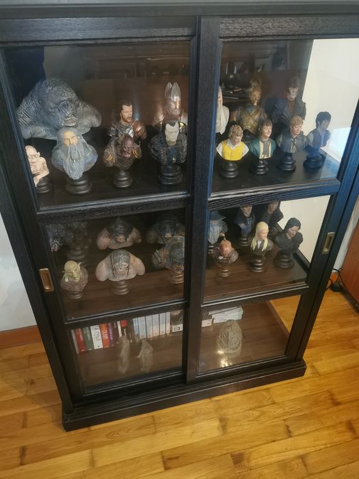 Coleção de 27 bustos - Senhor dos Anéis