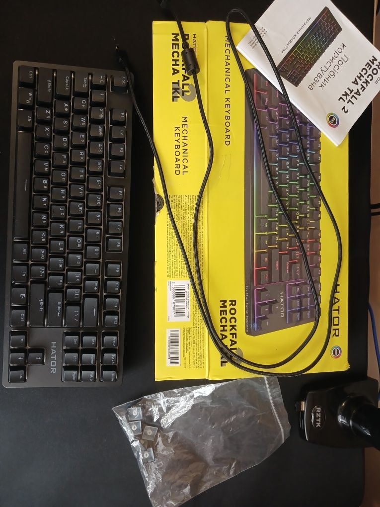 Продам клавіатуру Hator Rockfall Mecha TKL 2