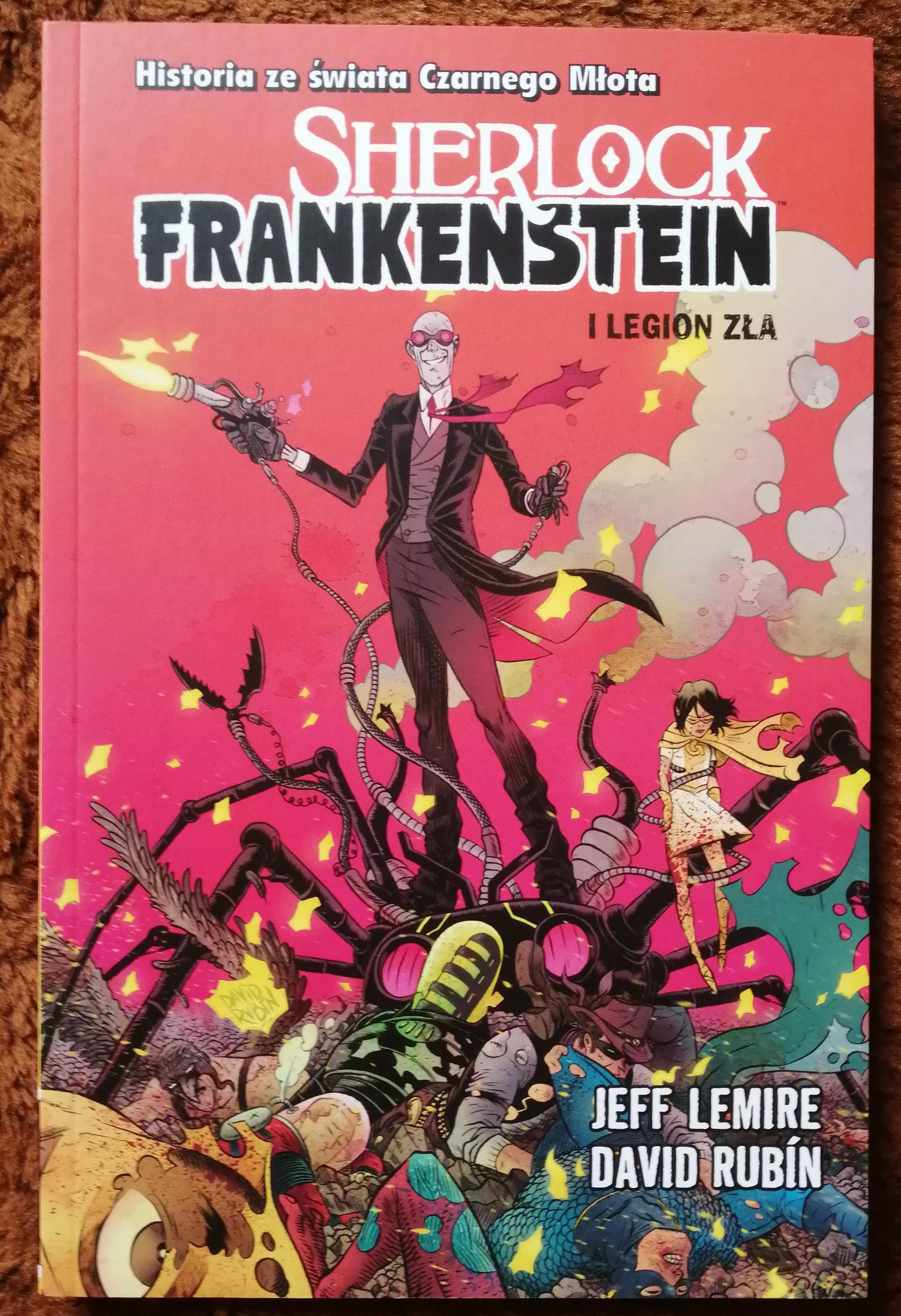 Komiks "Sherlock Frankenstein i Legion Zła"