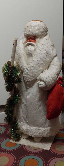 Дед Мороз ватный СССР