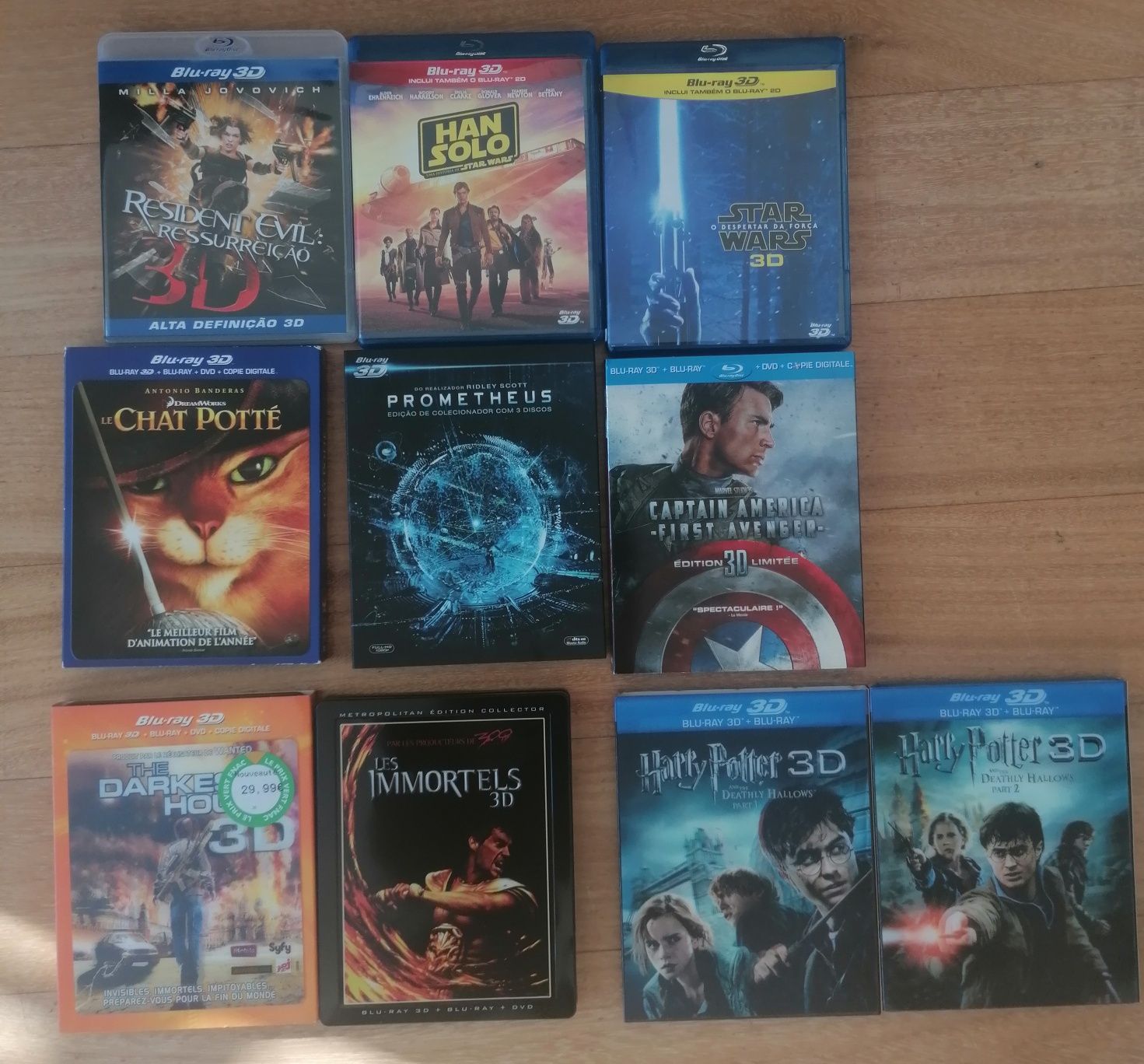 Filmes em Blu-ray 2D ou 3D