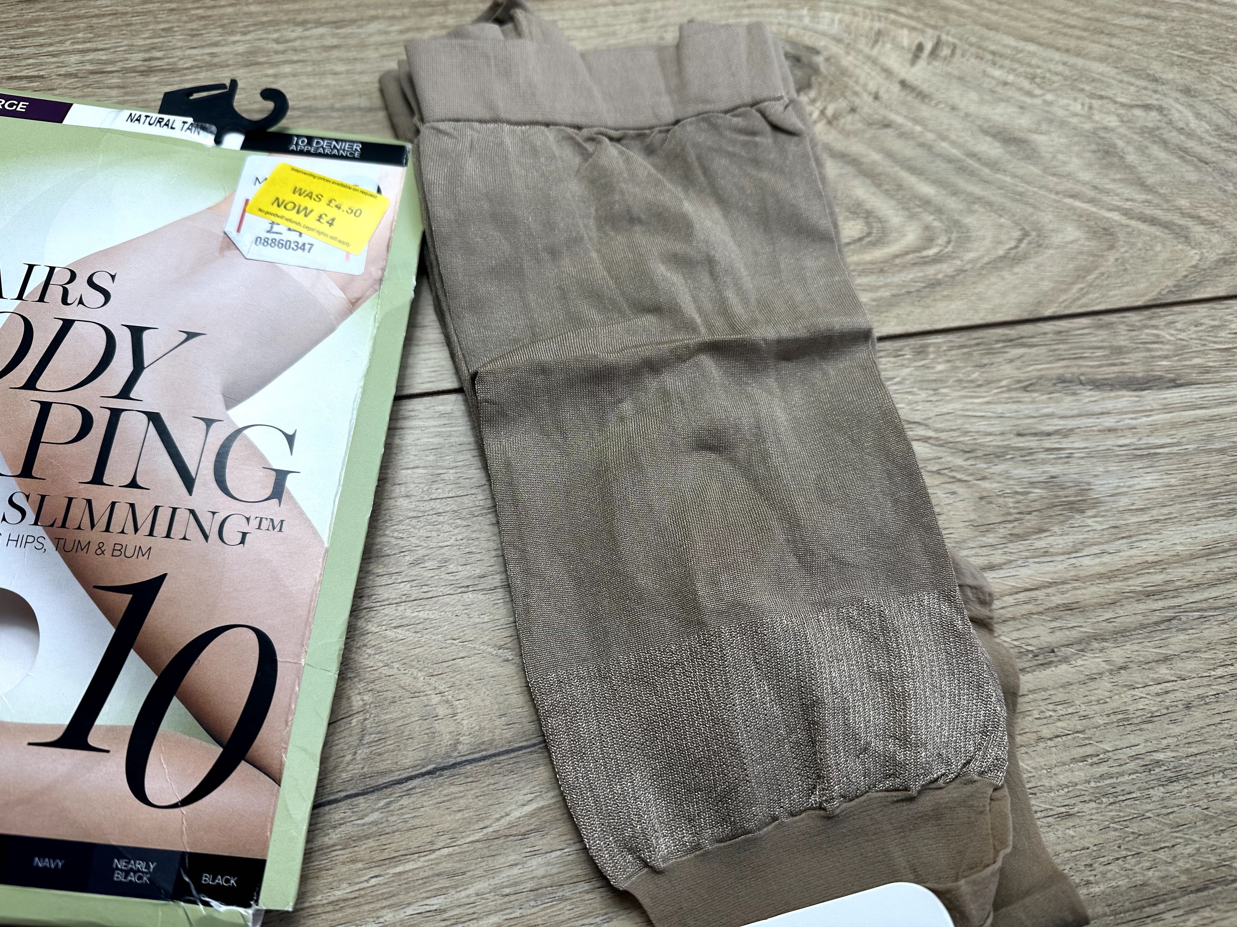 Marks & Spencer 2 x rajstopy cienkie nowe XL