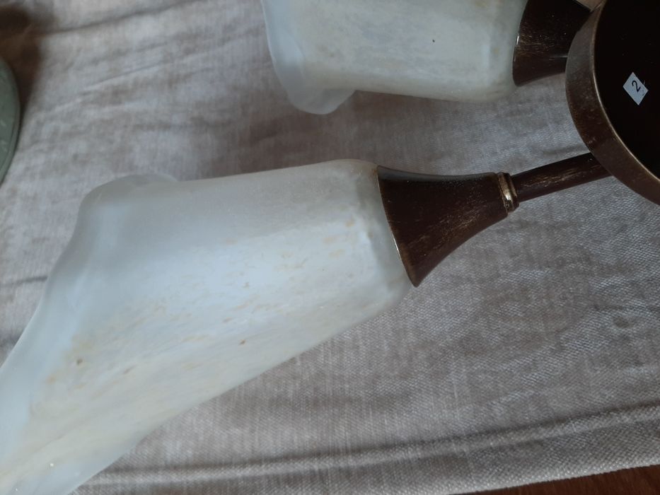 Kinkiet na 2 zarowki styl retro