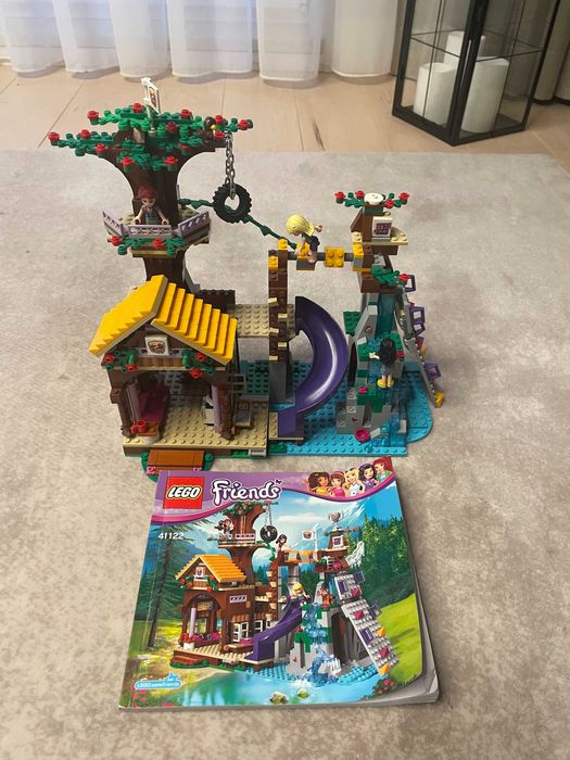 LEGO Friends 41122 Domek na drzewie – kompletny zestaw z instrukcją