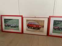 Plakaty samochodów Daewoo FSO Polonez Caro