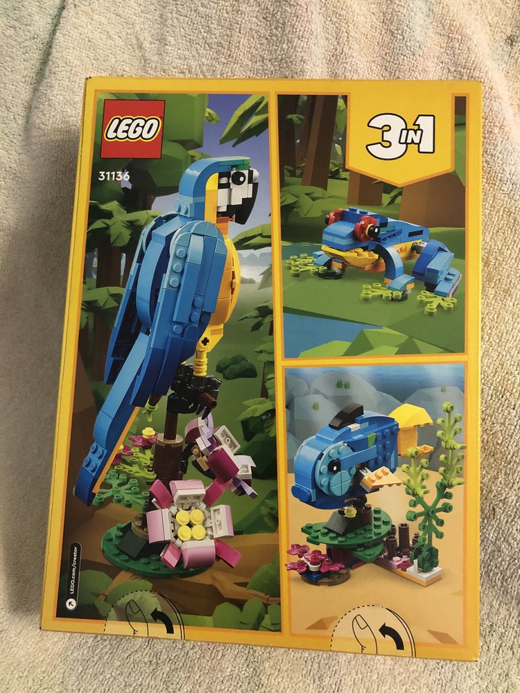 Lego creator papuga nowe