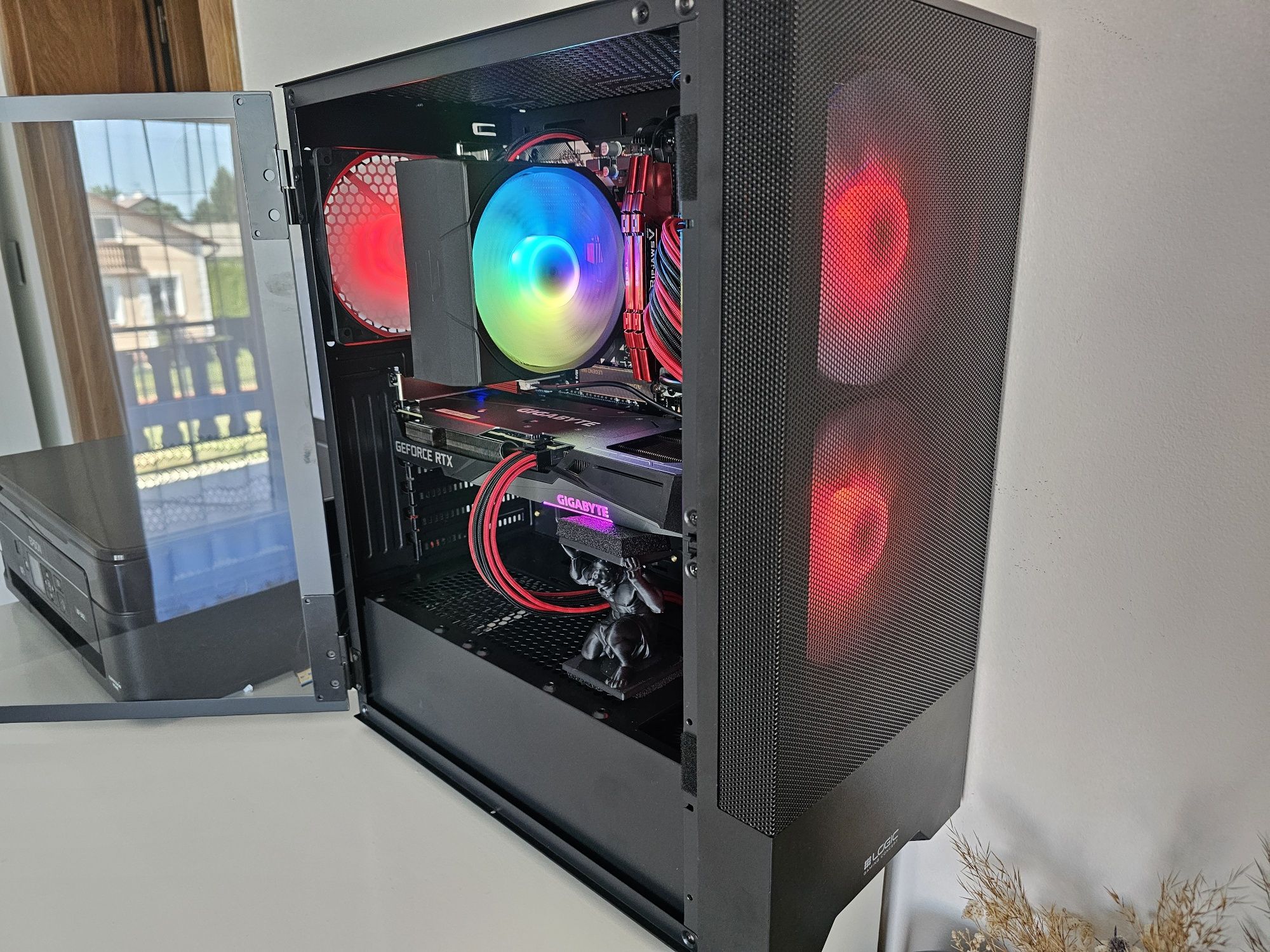 Komputer gamingowy Rtx 4060,32gb ram, Ryzen 5 5600 1tb ssd m.2