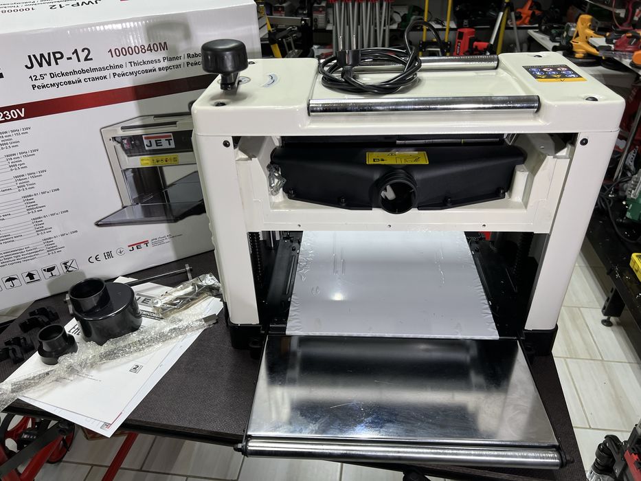 Рейсмусовый станок Рейсмус JET JWP-12 Двойные ножи + запасные 2 шт