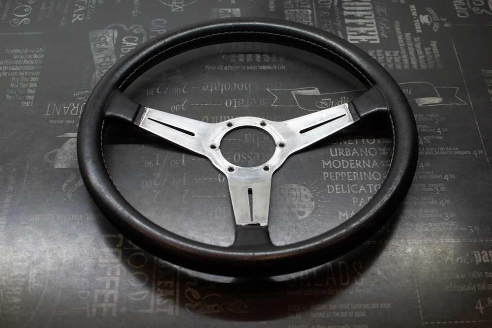 oryginalna skórzana kierownica NARDI Torino Classic 355mm z 1981r !