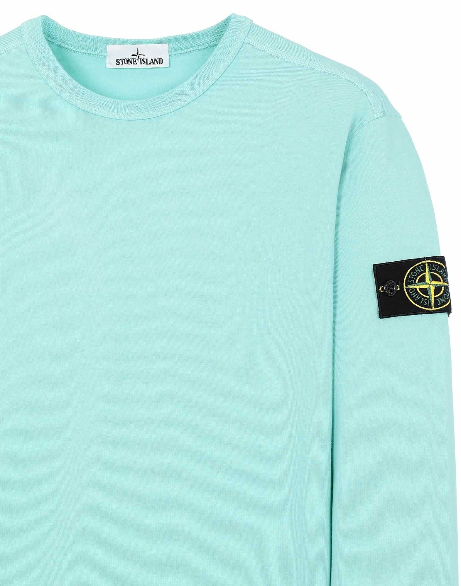 Світшот STONE ISLAND 64450 Classic Light Sweatshirt Aqua SI0143-AQ