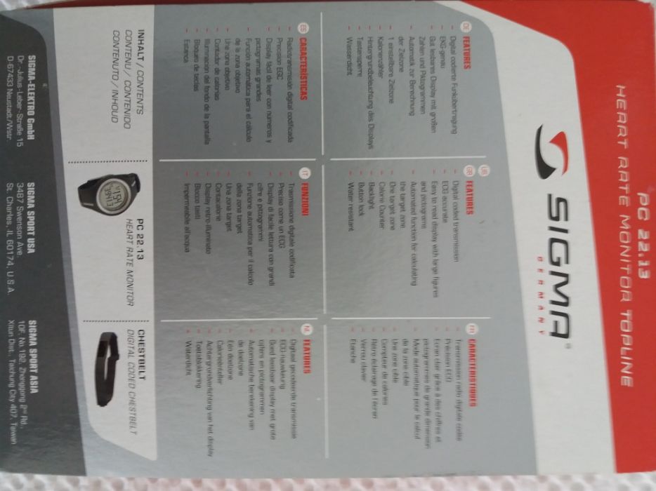 Relogio Sigma Pc 22.13 Man Grey
