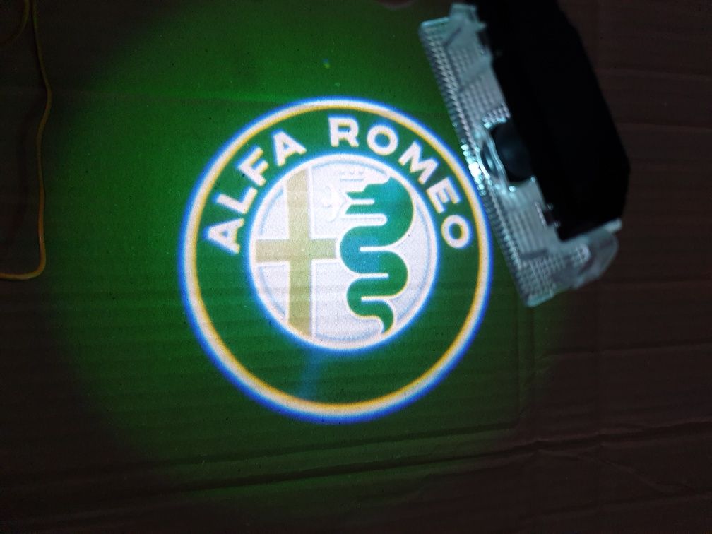 Lampki przednich drzwi Alfa 159 Projektor Alfa