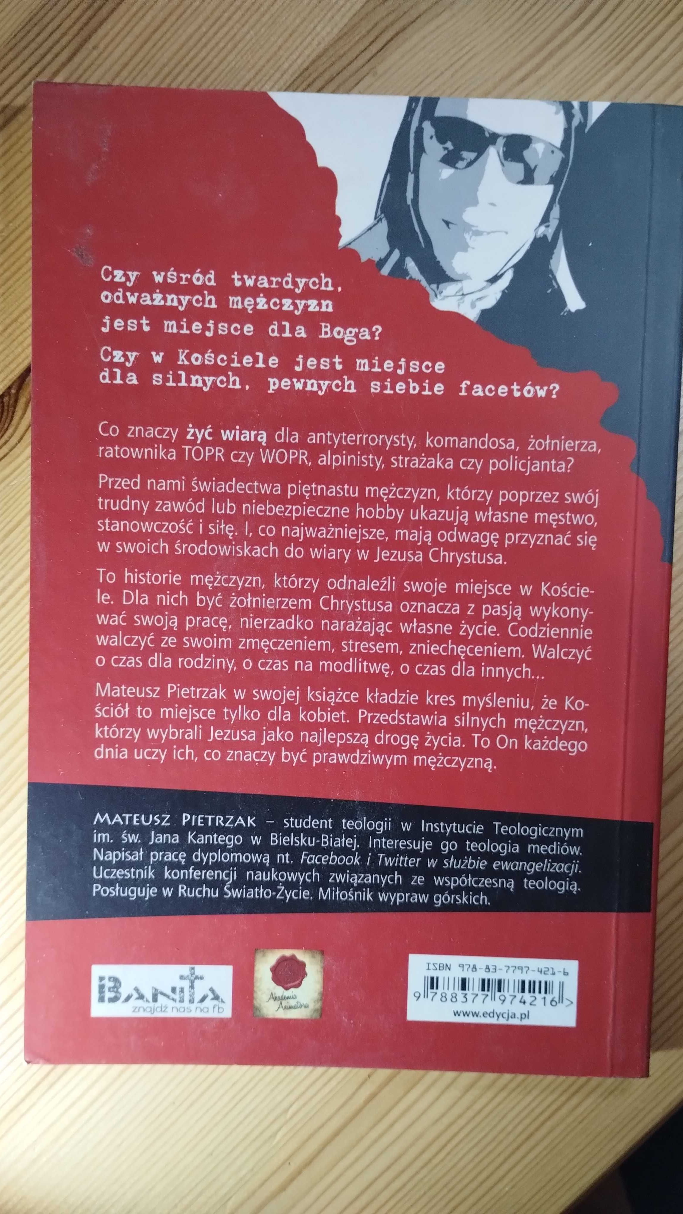 książkę "Boża Kompania" Mateusz Pietrzak św Paweł