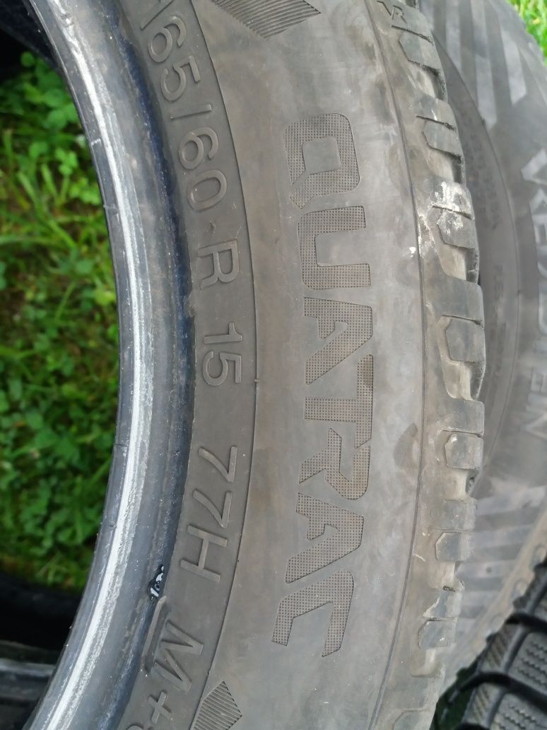 2 Opony wielosezonowe 165/60r15 VREDESTEIN 2021r 5mm