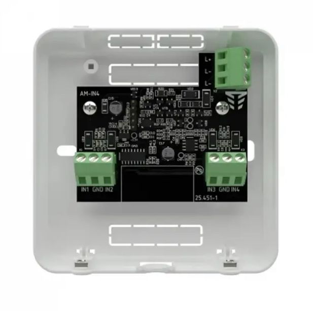 Адресний модуль Tірас AM-IN4 и AM-out1r