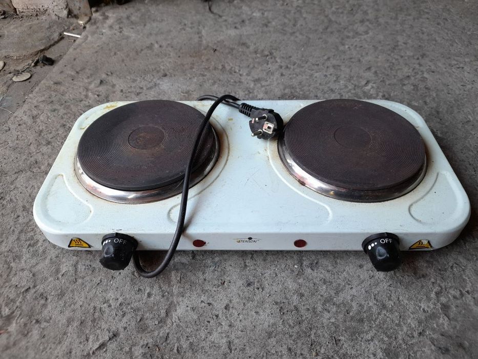 Плита електрична переносна двоконфоркова