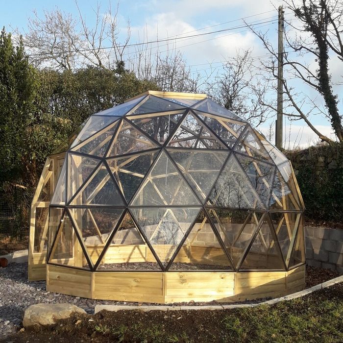 Estrutura Geodésica Madeira - Dome