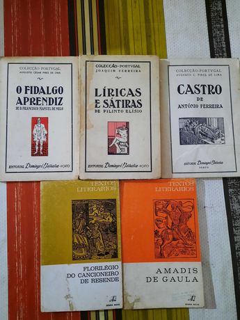 Livros de literatura (Coleção de Portugal) e outros (anos 70)
