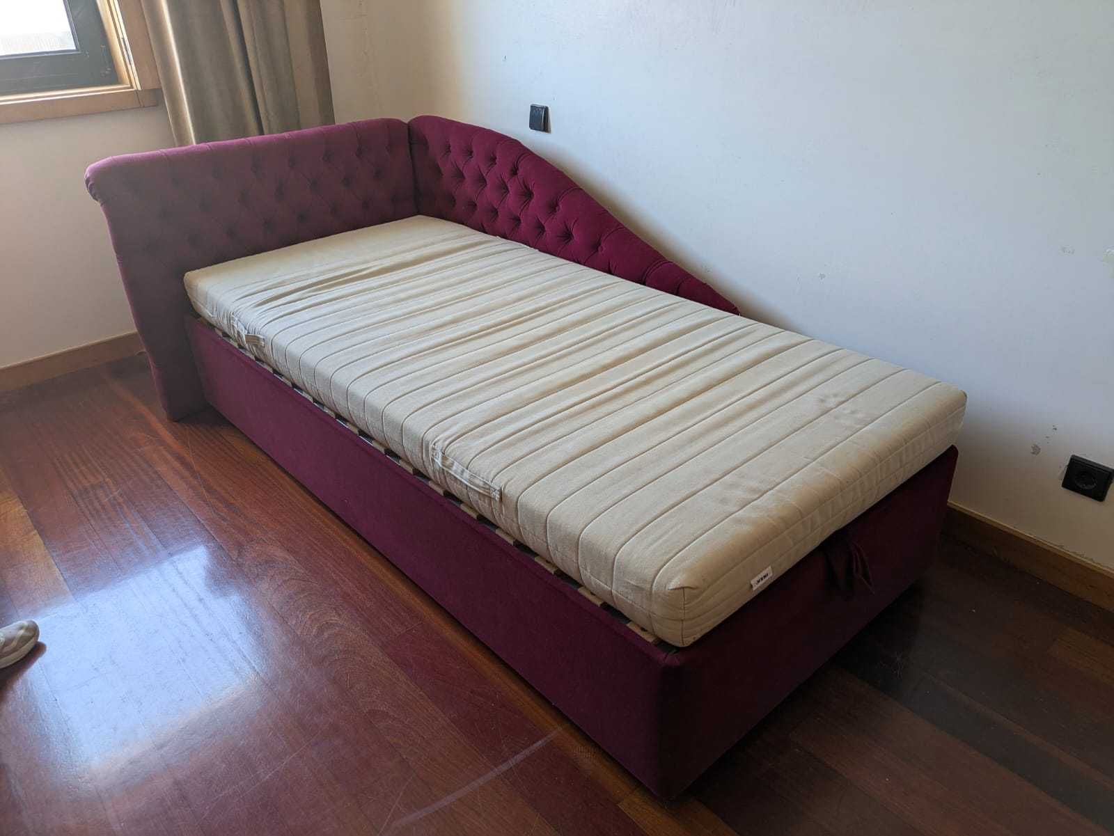 Cama Solteiro c/ Arrumação