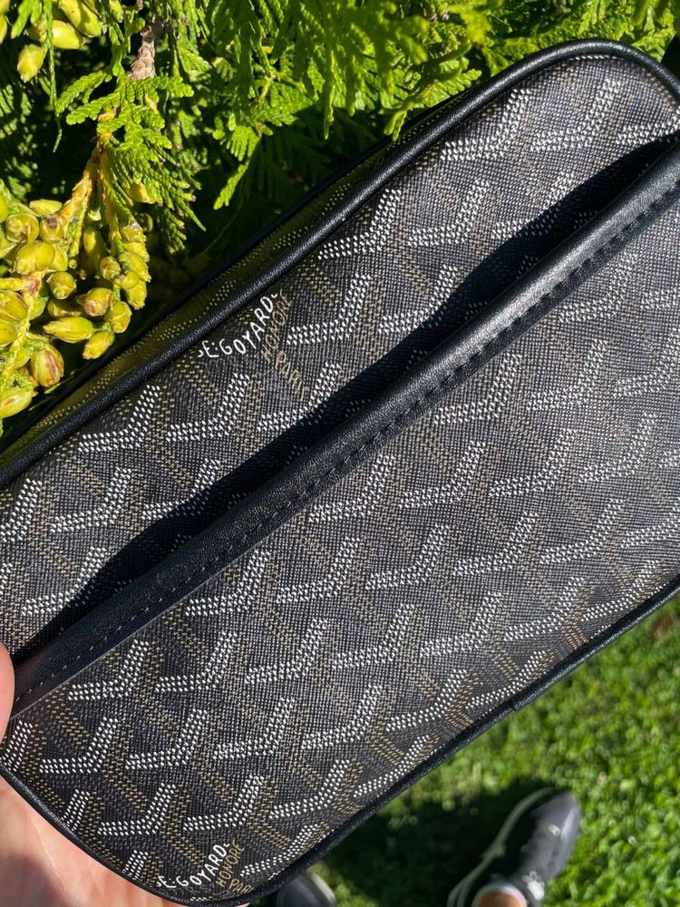 Сумка Goyard чорна та біла