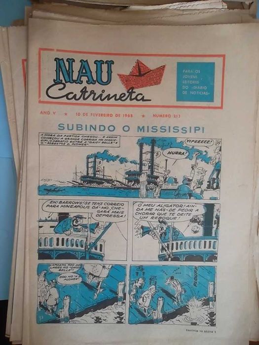 NAU CATRINETA - Suplemento BD do Diário de Notícias (1963) Grande lote