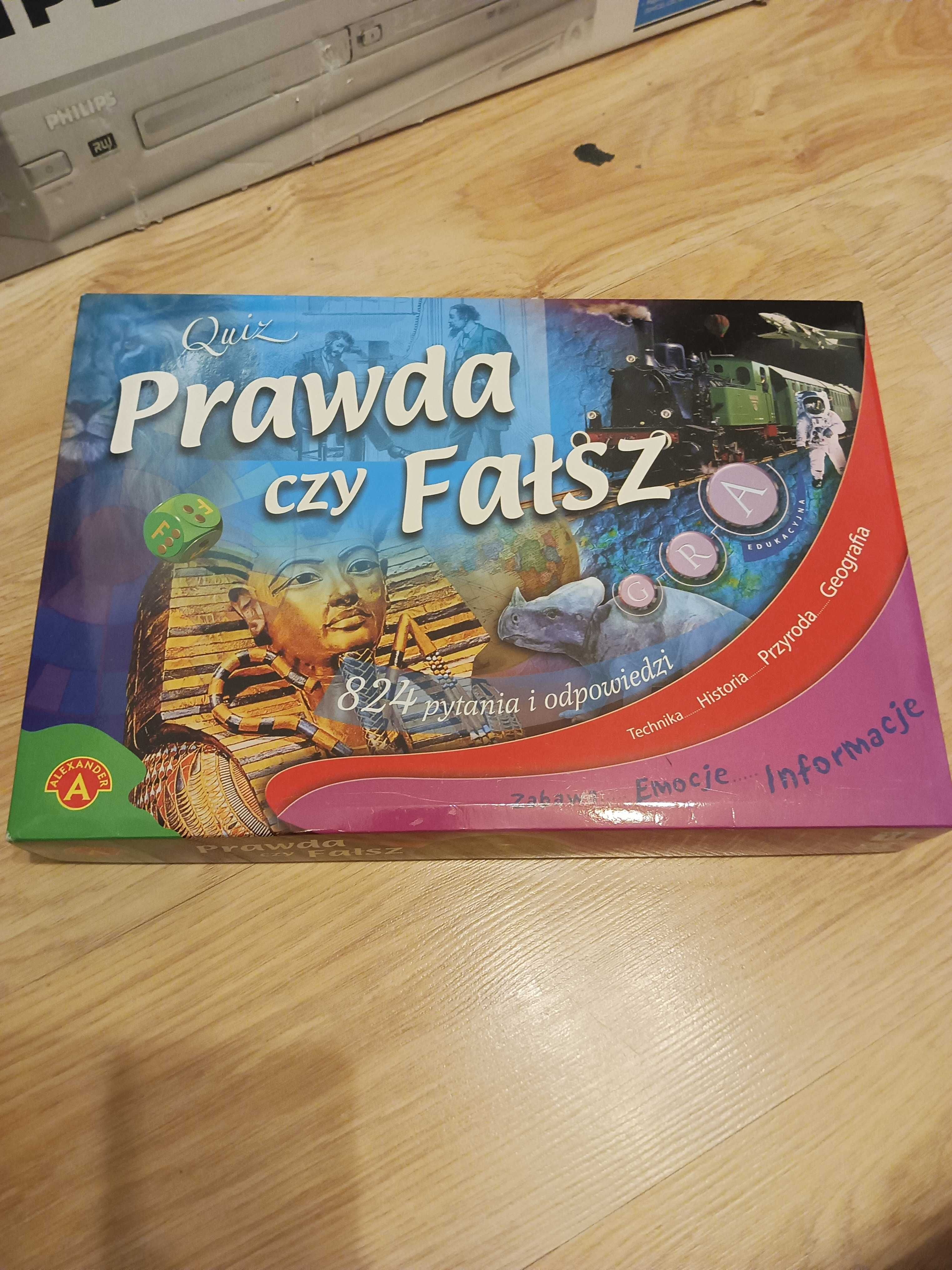 Prawda czy fałsz; gra planszowa Alexander