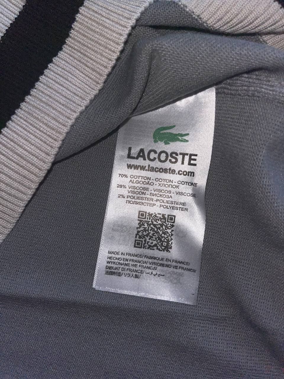 Реглан-поло Lacoste