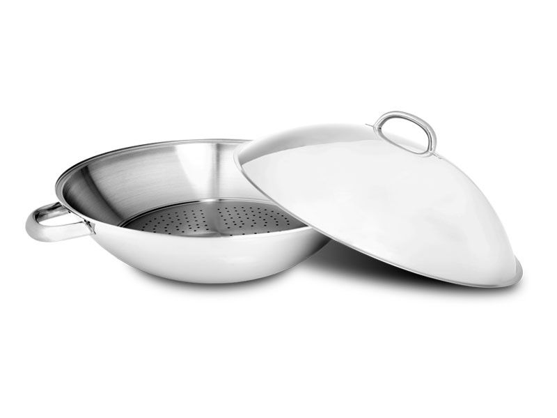 Wok com asas e grelha Silampos