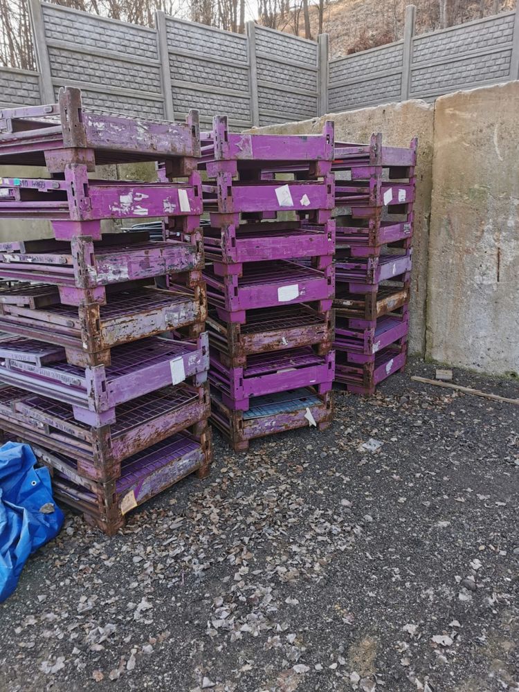 Skrzyniopaleta gitter box gitterbox pojemniki kosze giterboxy