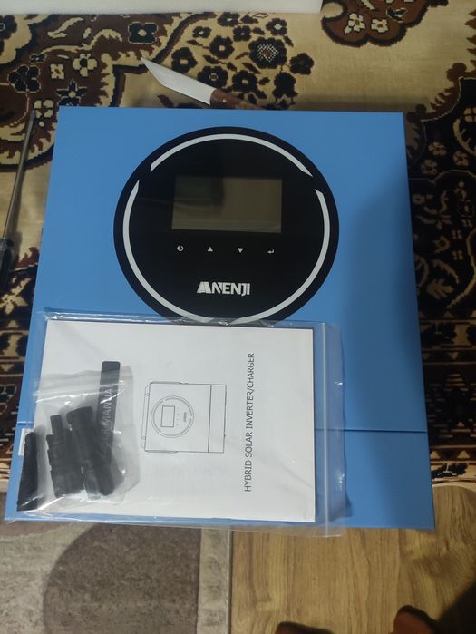 Anenji 5kw гібридний інвертор 48v