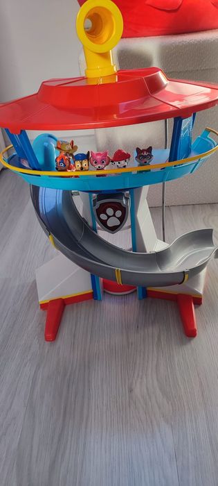 Psi patrol baza, patrolowiec, figurki, pojazdy