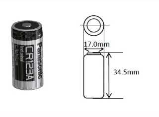 Батарейка литиевая Panasonic CR123A Lithium 3 В/ 3 V Ajax