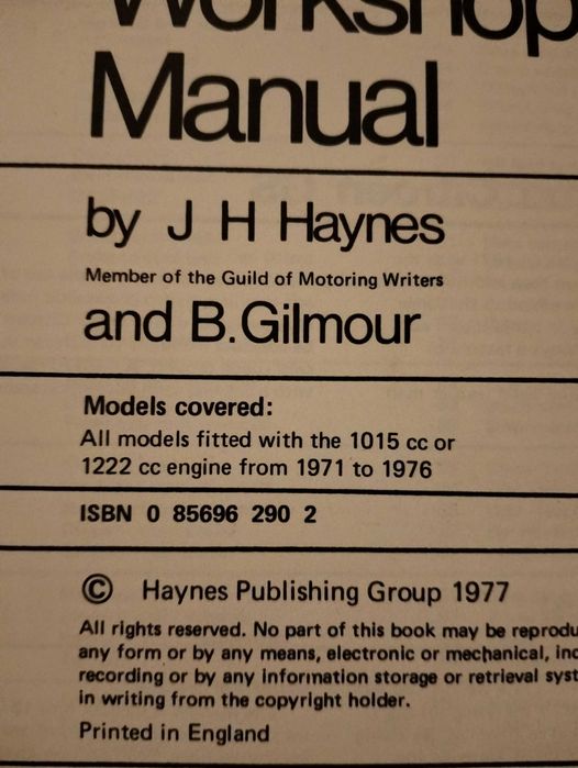 Haynes - Citroen GS (manual técnico)