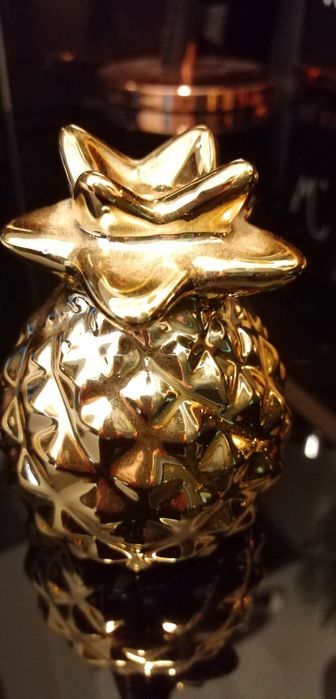 ZŁOTE pojemniki ceramiczne