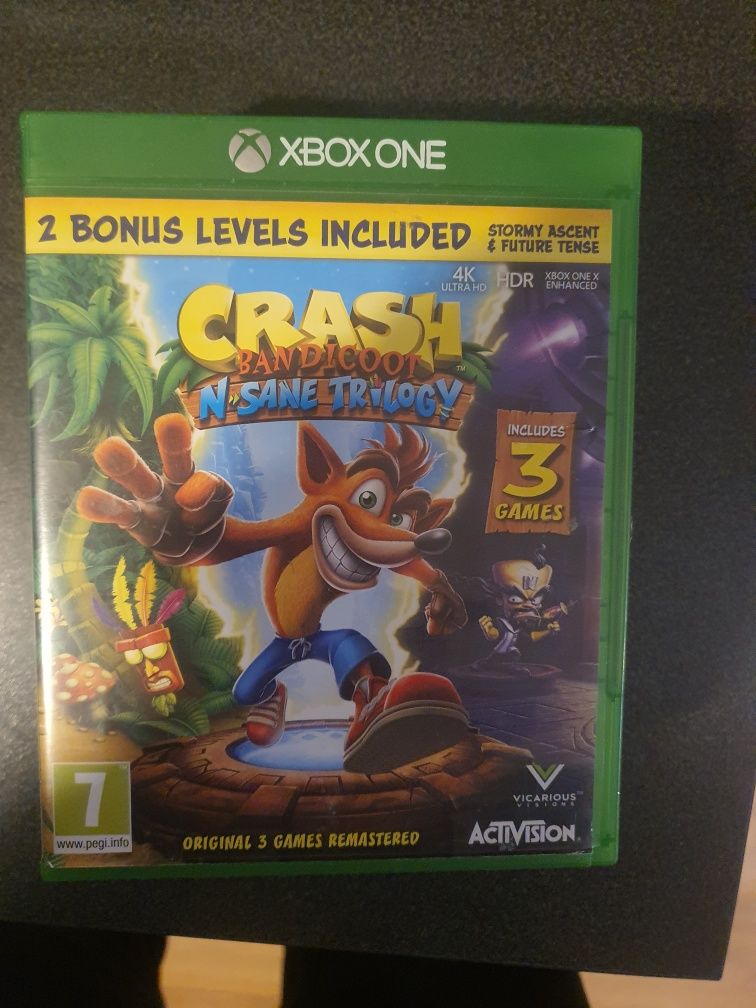 Gry Xbox one S X Series dla dzieci Sonic Spyro lego Rayman minecraft
