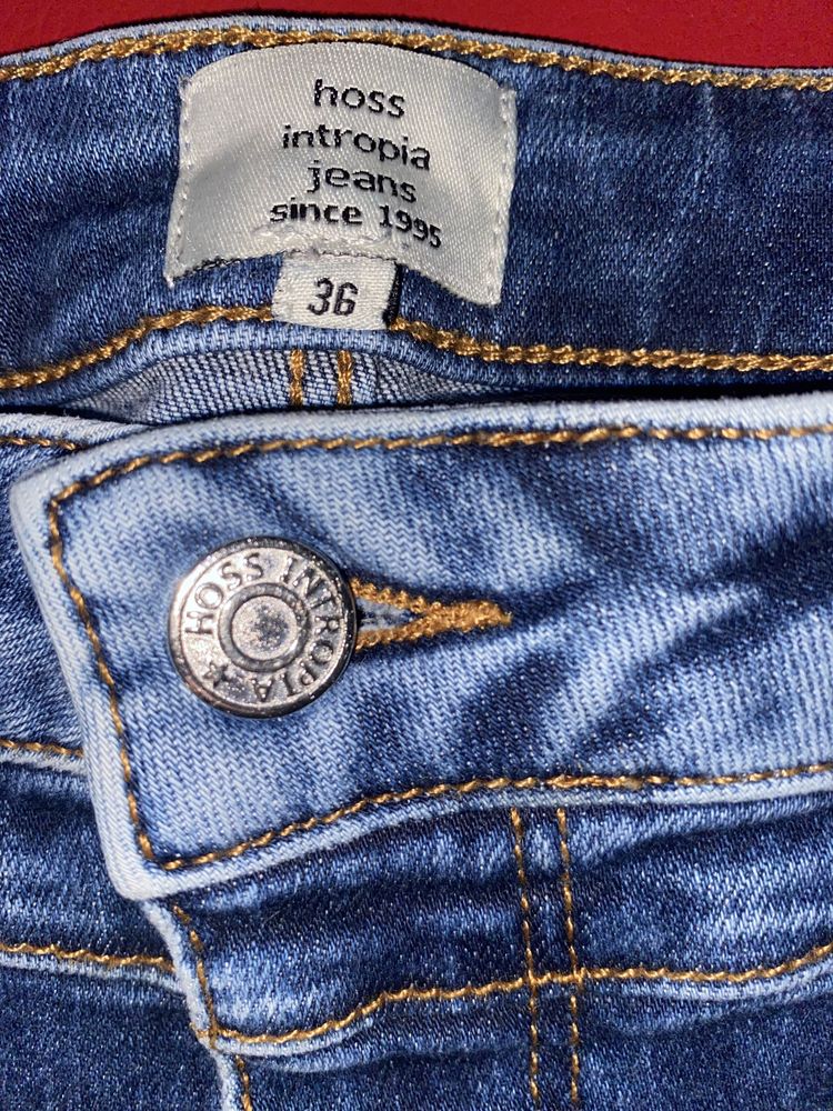 Spodnie, jeansy, hoss intropia jeans